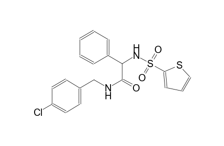 N-(4-chlorobenzyl)-2-phenyl-2-[(2-thienylsulfonyl)amino]acetamide
