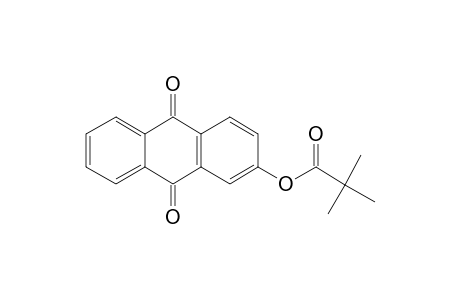 2-Hydroxyanthraquinone, trimethylacetate