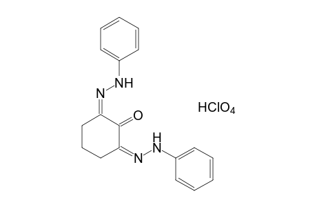 1,2,3-cyclohexanetrione, 1,3-bis(phenylhydrazone), perchlorate