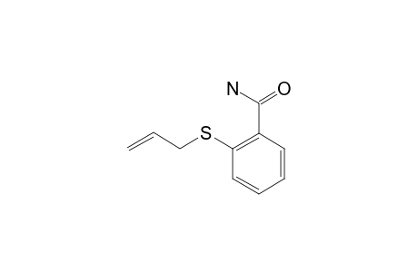2-(Prop-2'-enylthio)benzamide