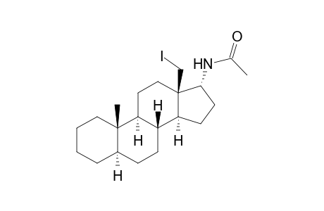 Acetamide, N-[(5.alpha.,17.alpha.)-18-iodoandrostan-17-yl]-