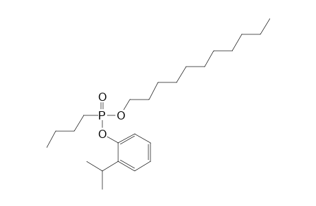 Butylphosphonic acid, 2-isopropylphenyl undecyl ester