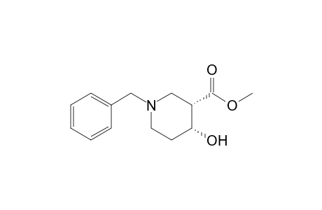 Methyl (cis)-1-benzyl-4-hydroxypiperidine-3-carboxylate