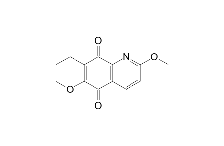 2,6-Dimethoxy-7-ethyl-5,8-quinolinedione
