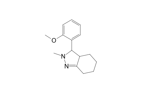 2-Methyl-3-(o-methoxyphenyl)-3,3a,4,5,6,7-hexahydro-2H-indazole