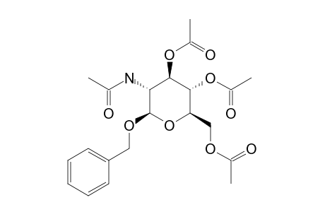 BENZYL-2-ACETAMIDO-3,4,6-TRI-O-ACETYL-2-DEOXY-BETA-D-GLUCOPYRANOSIDE
