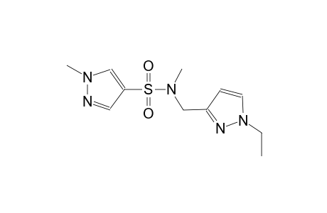 1H-pyrazole-4-sulfonamide, N-[(1-ethyl-1H-pyrazol-3-yl)methyl]-N,1-dimethyl-