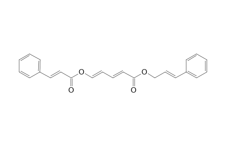 2-Propenoic acid, 3-phenyl-, 1,3-pentadiene-1,5-diyl ester, (E,?,E,E)-