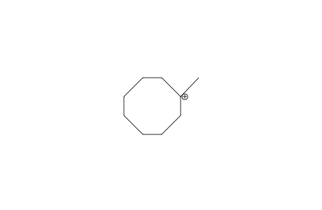 1-Methyl-1-cyclootyl cation