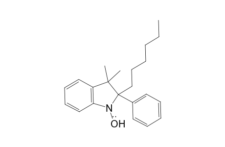3,3-Dimethyl-2-n-hexyl-2-phenyl-1,2-dihydro-3H-indole N-oxide