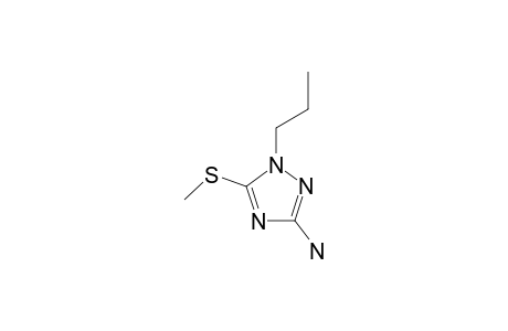 5-Amino-3-methylthio-2-propyl-1,2,4-triazole