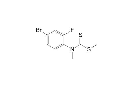 Methyl N-methyl-N-(4-bromo-2-fluorophenyl)dithiocarbamate