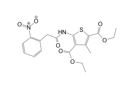 diethyl 3-methyl-5-{[(2-nitrophenyl)acetyl]amino}-2,4-thiophenedicarboxylate