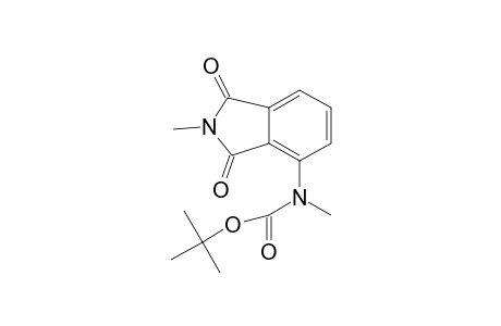 Carbamic acid, N-(2,3-dihydro-2-methyl-1,3-dioxo-1H-isoindol-4-yl)-N-methyl-, 1,1-dimethylethyl ester