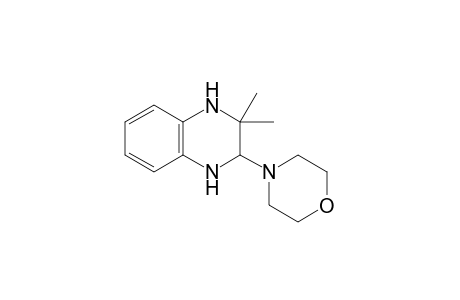 4-(3,3-dimethyl-2,4-dihydro-1H-quinoxalin-2-yl)morpholine