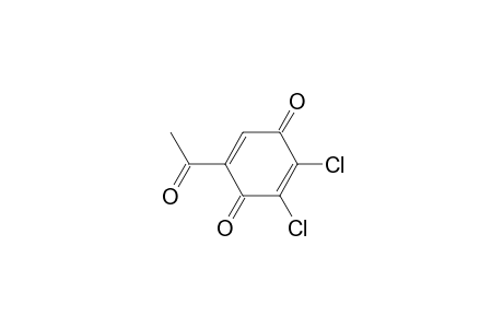 2-Acetyl-5,6-dichloro-1,4-benzoquinone