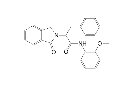1H-isoindole-2-acetamide, 2,3-dihydro-N-(2-methoxyphenyl)-1-oxo-alpha-(phenylmethyl)-