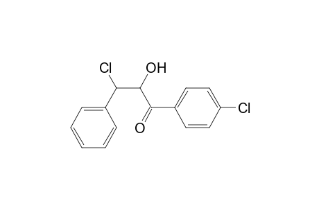 3-Chloro-1-(4-chlorophenyl)-2-hydroxy-3-phenylpropanone