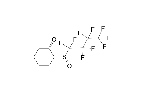 2-Nonafluorobutanesulfinylcyclohexaone