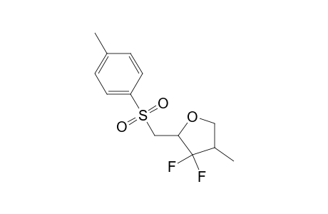 2-(4-Methylphenylsulfonylmethyl)-3,3-difluoro-4-methyltetrahydrofurane