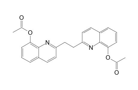 1,2-Di(8-acetoxyquinolin-2-yl)ethane