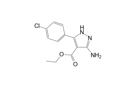ethyl 3-amino-5-(4-chlorophenyl)-1H-pyrazole-4-carboxylate