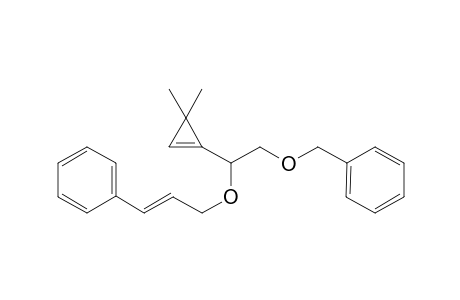 [2-(3,3-Dimethylcycloprop-1-enyl)-2-((E)-3-phenyllallyloxy)ethoxymethyl]benzene