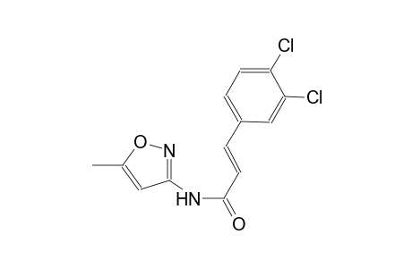 (2E)-3-(3,4-dichlorophenyl)-N-(5-methyl-3-isoxazolyl)-2-propenamide