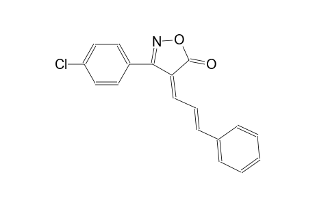 (4Z)-3-(4-chlorophenyl)-4-[(2E)-3-phenyl-2-propenylidene]-5(4H)-isoxazolone