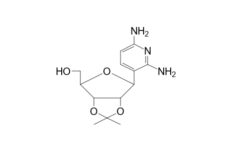 1,4-Anhydro-1-(2,6-diamino-3-pyridinyl)-2,3-O-(1-methylethylidene)pentitol