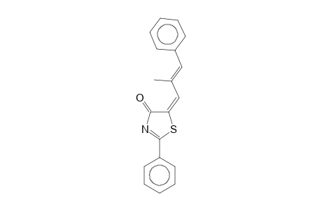 5-(2-Benzylidenepropylidene)-2-phenyl-2-thiazolin-4-one