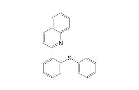 2-(2-(Phenylthio)phenyl)quinoline