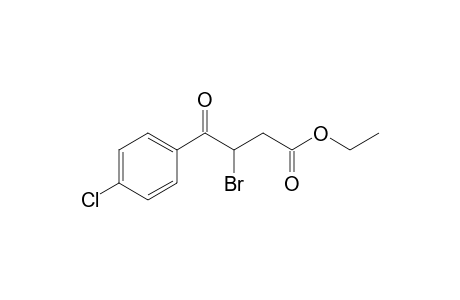 ethyl 3-bromo-4-(4-chlorophenyl)-4-oxobutanoate