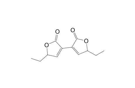 2-Ethyl-4-(2-ethyl-5-keto-2H-furan-4-yl)-2H-furan-5-one