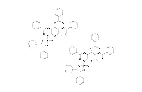 2,3,4-TRI-O-BENZOYL-5-THIO-BETA-L-FUCOPYRANOSYL-DIBENZYL-PHOSPHATE