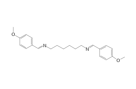 N,N'-bis-(4-Methoxy-benzylidene)-hexane-1,6-diamine