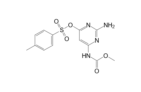 2-amino-6-hydroxy-4-pyrimidinecarbamic acid, methyl ester, p-toluene sulfonate (ester)