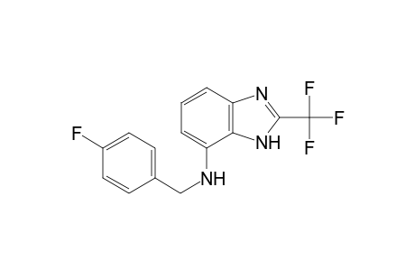 1H-1,3-Benzimidazol-7-amine, N-[(4-fluorophenyl)methyl]-2-(trifluoromethyl)-