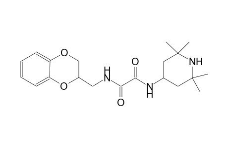 ethanediamide, N~1~-[(2,3-dihydro-1,4-benzodioxin-2-yl)methyl]-N~2~-(2,2,6,6-tetramethyl-4-piperidinyl)-