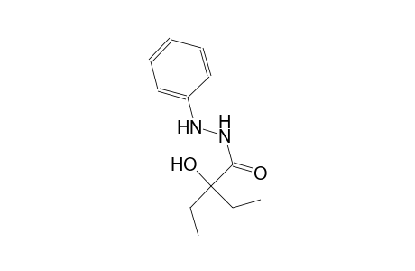 2-ethyl-2-hydroxy-N'-phenylbutanohydrazide