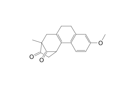 3-Methoxy-8-methyl-5,6,8,9,10,11-hexahydro-8,11-methano-7H-cyclohepta[a]naphthalene-9,12-dione