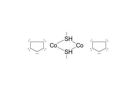 1,3-Dicobalta-2,4-dithiacyclobutane, dicyclopentadienyl-2,4-dimethyl-