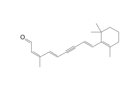 (2Z,4E,8E)-3-Methyl-9-(2',6',6'-trimethylcyclohex-1-enyl)nona-2,4,8-trien-6-ynal