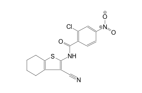 2-chloro-N-(3-cyano-4,5,6,7-tetrahydro-1-benzothien-2-yl)-4-nitrobenzamide