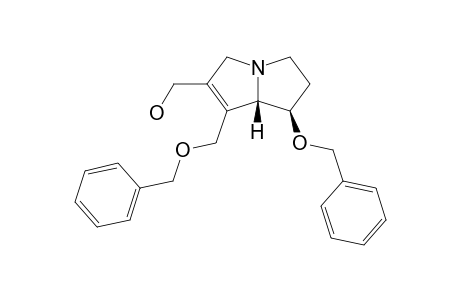 (7R,8R)-7-BENZYLOXY-1-BENZYLOXYMETHYL-5,6,7,8-TETRAHYDRO-3H-PYRROLIZINE-2-METHANOL