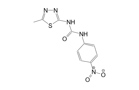 N-(5-methyl-1,3,4-thiadiazol-2-yl)-N'-(4-nitrophenyl)urea