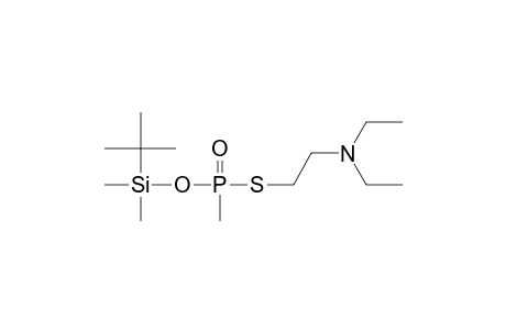 O-tert-Butyldimethylsilyl-S-(2-diethylaminoethyl)methylphosphonothiolate