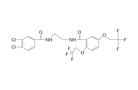 2,5-BIS(2,2,2-TRIFLUOROETHOXY)-3',4'-DICHLORO-N,N'-ETHYLENEBISBENZAMIDE