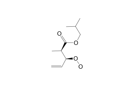 ISOBUTYL-ERYTHRO-3-HYDROPEROXY-2-METHYL-4-PENTENOATE
