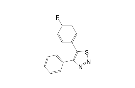 1,2,3-Thiadiazole, 5-(4-fluorophenyl)-4-phenyl-
